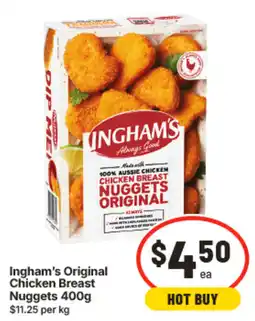 IGA Ingham's Original Chicken Breast Nuggets offer