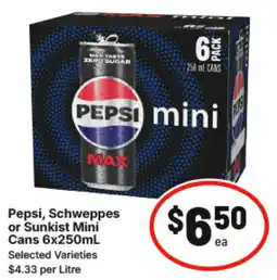 IGA Pepsi Max mini offer