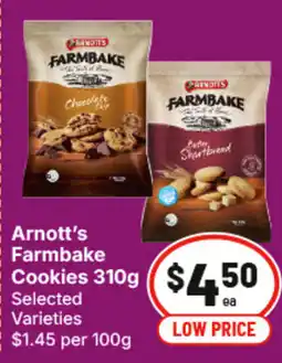 IGA Arnott's Farmbake Cookies offer