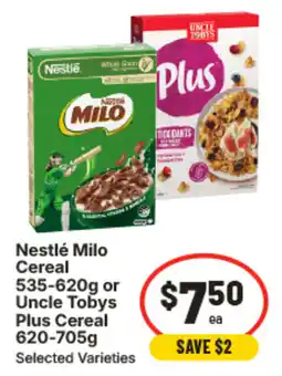 IGA Nestlé Milo Cereal offer