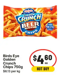 IGA Birds Eye Golden Crunch Chips offer