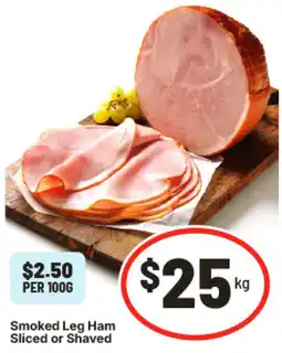 IGA Smoked Leg Ham offer