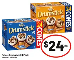 IGA Peters Drumstick 24 Pack Selected Varieties offer