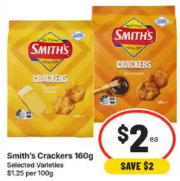 IGA Smith's Crackers offer