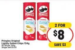 IGA Pringles Original Lightly Salted Chips offer
