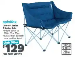 Anaconda spinifex Comfort Series 2 Seater Sofa offer