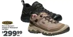 Anaconda Keen Men's & Women's Targhee IV Waterproof low hiker offer