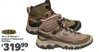 Keen Men's & Women's Targhee IV Waterproof Mid Hiker