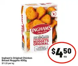 IGA Ingham's Original Chicken Breast Nuggets offer