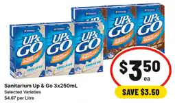 IGA Sanitarium Up & Go offer