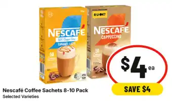 Nescafe Coffee Sachets Selected Varieties