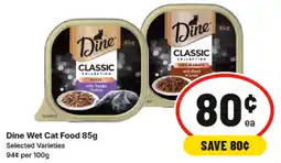 IGA Dine Wet Cat Food offer