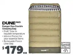 Anaconda Dune 4WD Ranger Duo Double Sleeping Bag offer