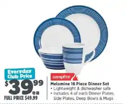 Anaconda Campfire Melamine 16 Piece Dinner Set offer