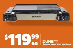 Anaconda Dune4WD Butane Stove With Hot Plate offer