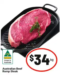 IGA Australian Beef Rump Steak offer