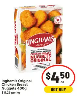 IGA Ingham's Original Chicken Breast Nuggets offer