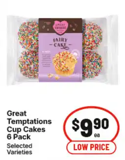 IGA Great Temptations Cup Cakes offer