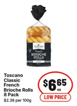 IGA Toscano Classic French Brioche Rolls offer