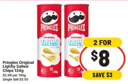IGA Pringles Original Lightly Salted Chips offer