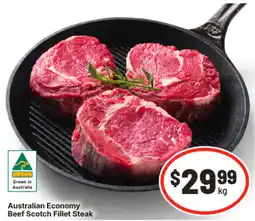 IGA Australian Economy Beef Scotch Fillet Steak offer