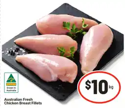 IGA Australian Fresh Chicken Breast Fillets offer