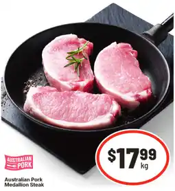 IGA Australian Pork Medallion Steak offer