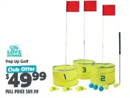 Anaconda Pop Up Golf offer