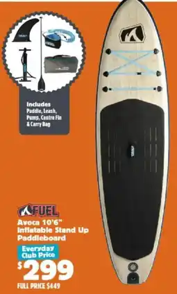 Anaconda Fuel Avoca 10'6" Inflatable Stand Up Paddleboard offer