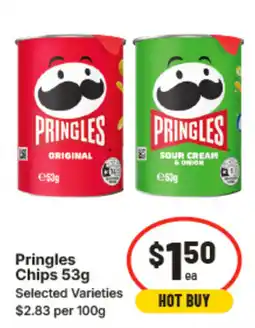 IGA Pringles Chips offer