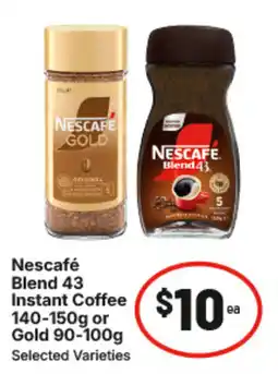 IGA Nescafe Blend 43 Instant Coffee offer