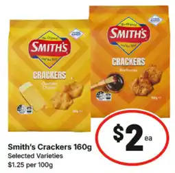 IGA Smith's Crackers offer