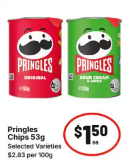 IGA Pringles Chips offer