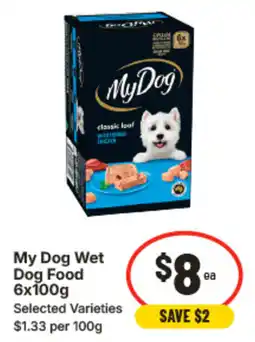 IGA My Dog Wet Dog Food offer