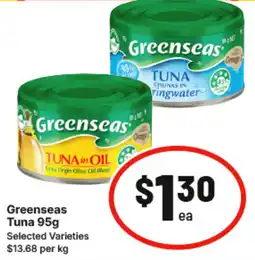 IGA Greenseas Tuna offer