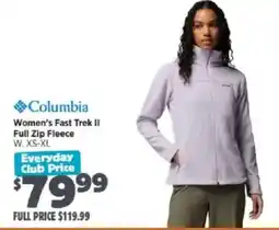 Anaconda Columbia Women's Fast Trek II Full Zip Fleece offer