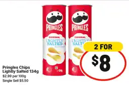 IGA Pringles Chips Lightly Salted offer
