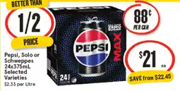 IGA Pepsi Max offer