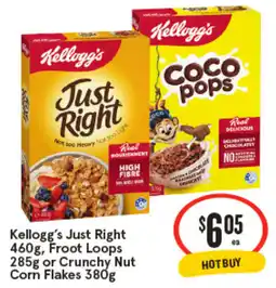 IGA Kellogg's Just Right offer