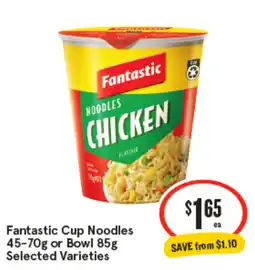 IGA Fantastic Cup Noodles offer