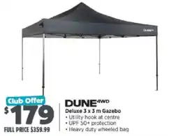 Anaconda Dune 4WD Deluxe 3 x 3 m Gazebo offer
