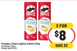 IGA Pringles Chips Lightly Salted offer