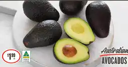 IGA Australian Avocados offer