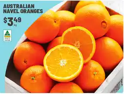 IGA Australian Navel Oranges offer