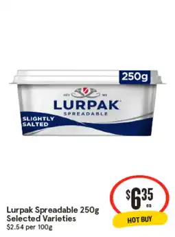 IGA Lurpak Spreadable offer