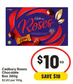 IGA Cadbury Roses Chocolate offer