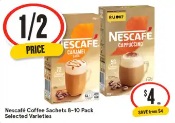 Nescafe Coffee Sachets Selected Varieties