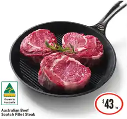 IGA Australian Beef Scotch Fillet Steak offer