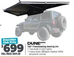 Anaconda Dune4wd 180° Freestanding Awning 2m offer