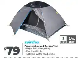 Anaconda spinifex Premium Lodge 2 Person Tent offer
